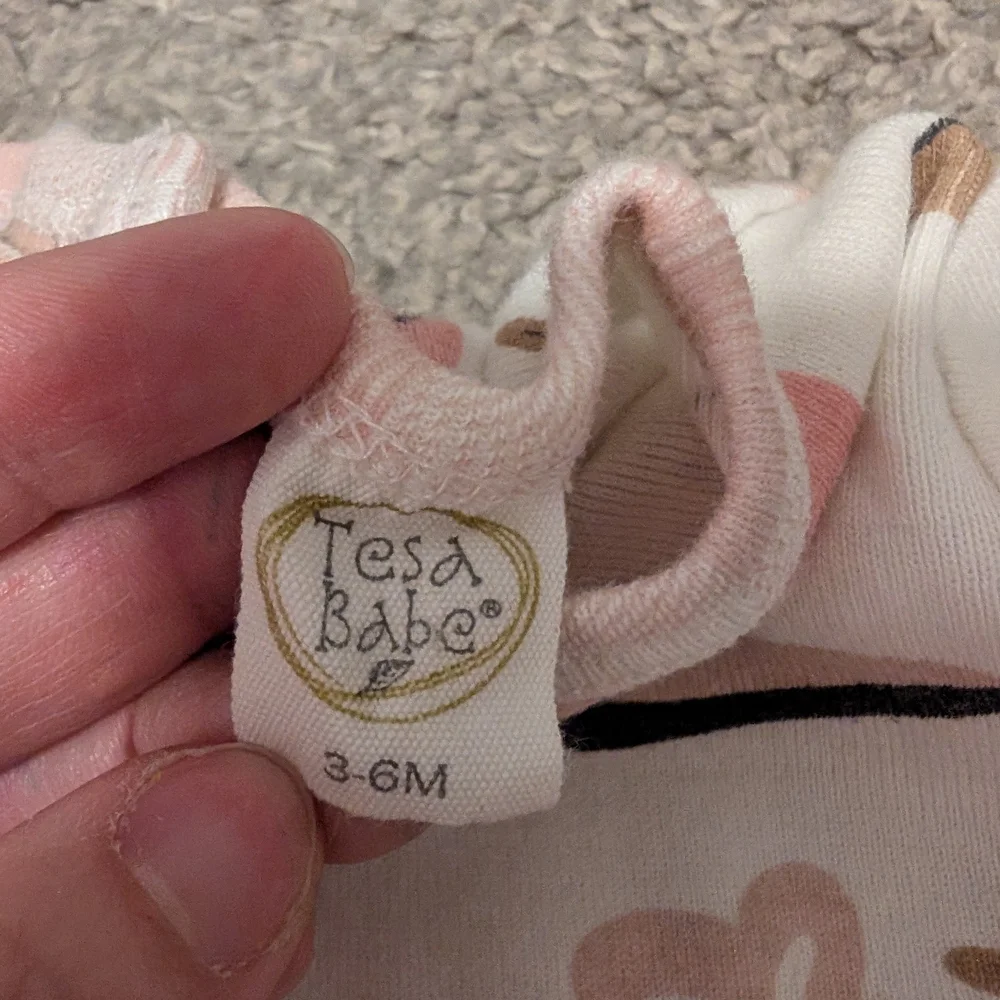 3 For $12 Charming Kids Pajama Set with Floral and Checkered Design - Picture 6 of 8